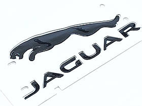 Емблема напис багажника Jaguar Ягуар