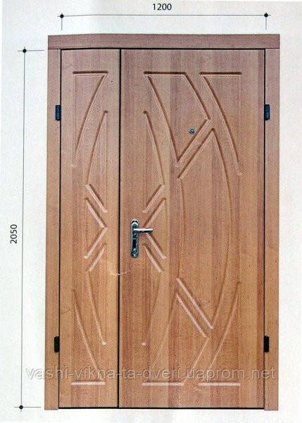 Двери входные полуторка в квартиру Стандарт. - фото 3 - id-p19880122