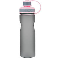 Пляшка для води Kite 700мл сіро-рожева