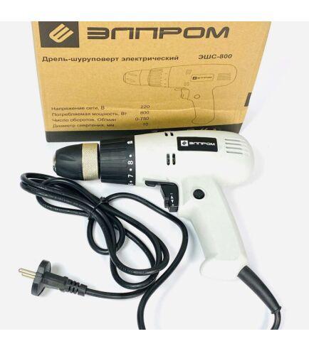 Мережевий шуруповерт Елпром ЕШС-800, фото 1