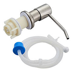 Універсальний дозатор для рідкого мила та мийних засобів із гнучким шлангом — ідеальне рішення для вашої кухні та ванної