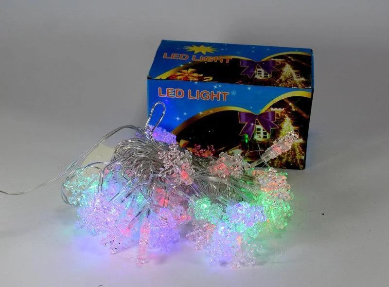 Світлодіодна гірлянда Xmas LED 40P T4 Multi small parts Лучшая цена, фото 1
