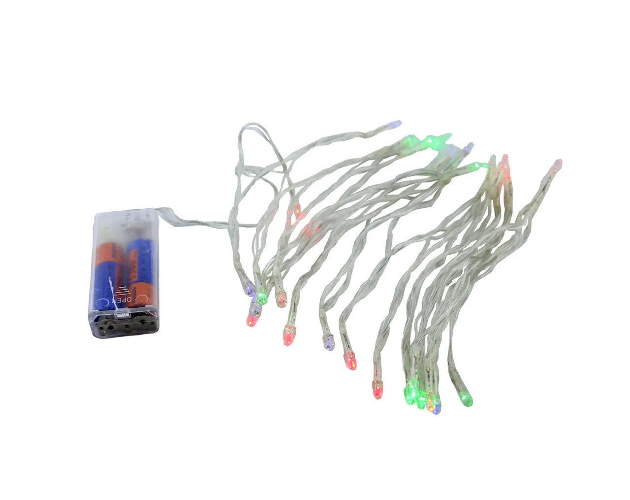 Світлодіодна гірлянда USB + Xmas LED 30 Battery Мультикольорова Лучшая цена, фото 1