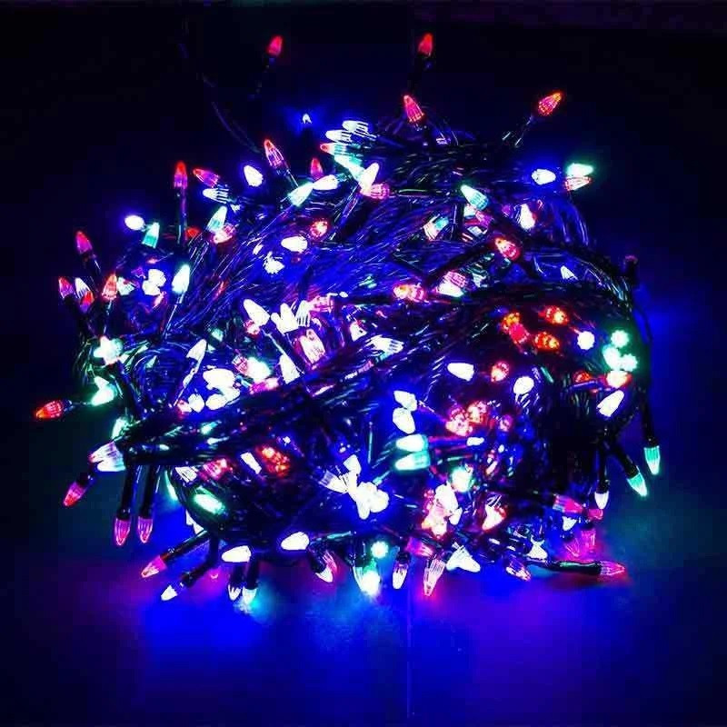Світлодіодна гірлянда Xmas LED 400 M-3 Мультикольорова Лучшая цена, фото 1