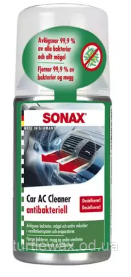 Очищувач автокондиціонера антибактеріальний SONAX