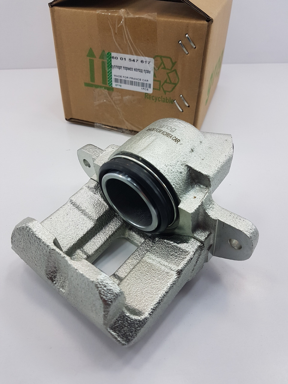 Суппорт гальмівних колодок лівий (диск невент) Логан grog Корея, фото 1