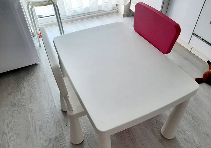 Купить Детский стол IKEA MAMMUT (ИКЕА МАММУТ). 50365177. Белый, цена ...
