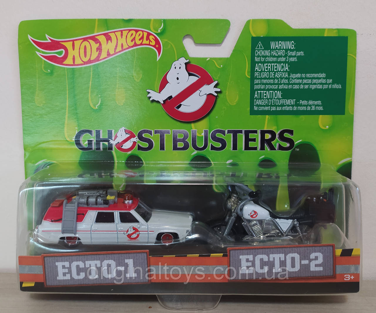 Колекційні моделі Hot Wheels Ecto-1 & Ecto 1-A