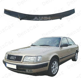 Дефлектор капота Audi 100 (c4) 1990-1994 \Мухобойка Ауді 100