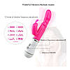 Вібратор кролик жіночий Vibrator Rabbit зі стимуляцією клітора рожевий, фото 3