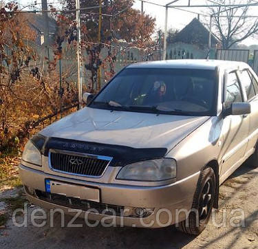 Дефлектор капота Chery Amulet c 2003\Мухобойка Чери Амулет - фото 10 - id-p244454044