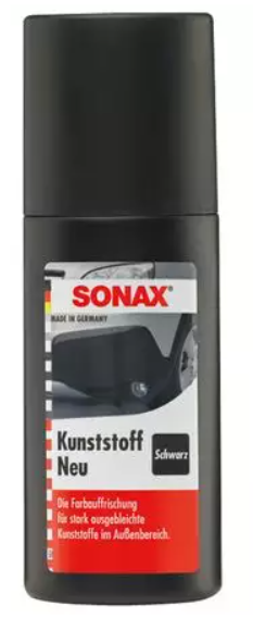 Відновник пластику чорного кольору SONAX