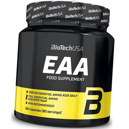 Незамінні амінокислоти BioTech ЕАА caps 360, фото 1