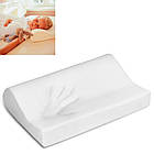 Ортопедична подушка з ефектом пам'яті 50x29x10/7см, Memory Foam Pillow / Подушка анатомічна, фото 9
