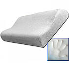 Ортопедична подушка з ефектом пам'яті 50x29x10/7см, Memory Foam Pillow / Подушка анатомічна, фото 10