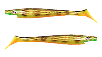 Силікон Keitech Easy Shiner 8" (2 шт/упак) ц:416 silver flash minnow