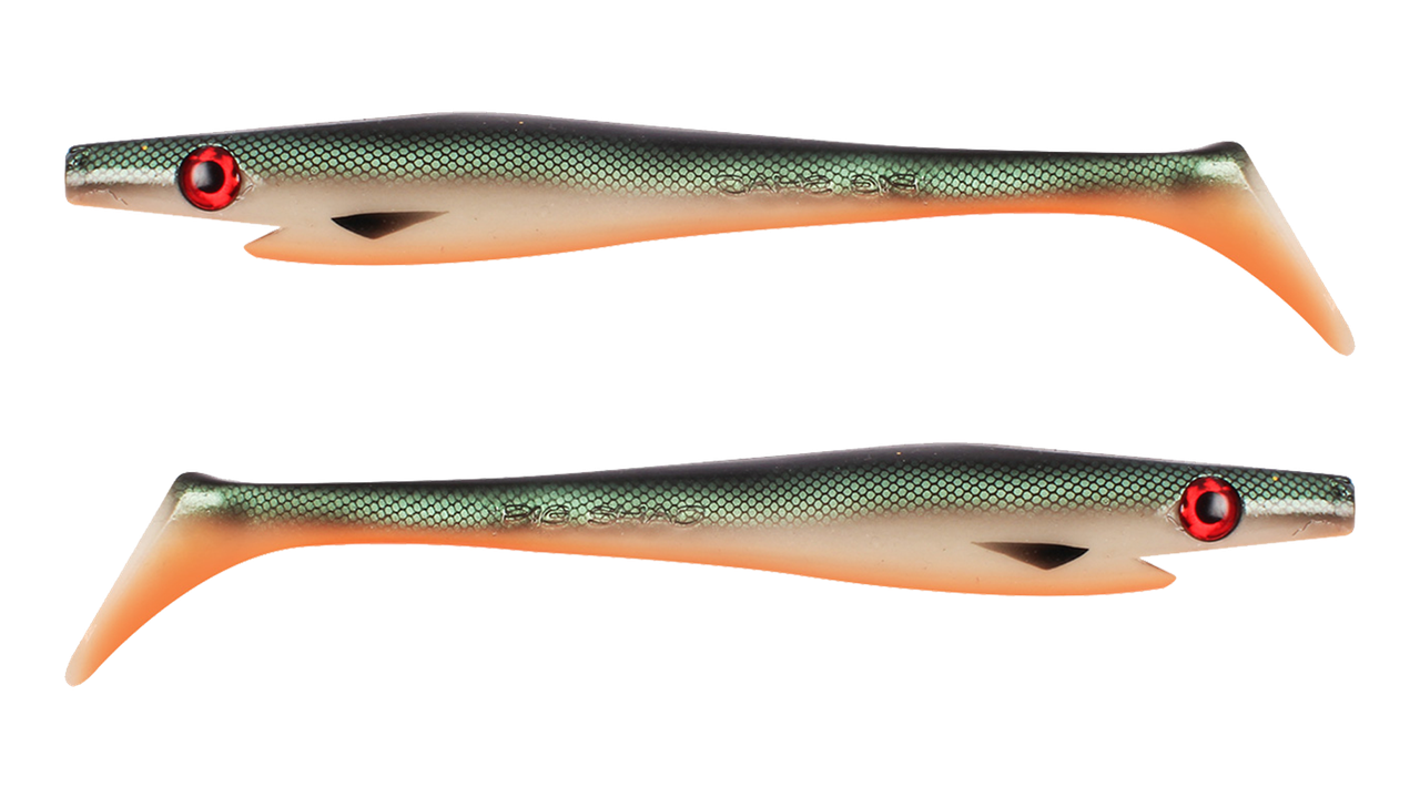 Силікон Keitech Easy Shiner 8" (2 шт/упак) ц:416 silver flash minnow