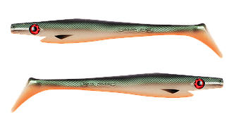 Силікон Keitech Easy Shiner 8" (2 шт/упак) ц:416 silver flash minnow