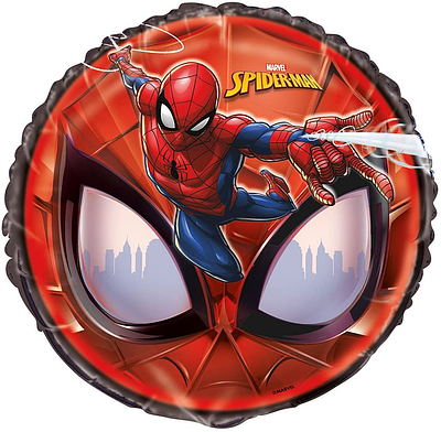 UN 18" Spiderman Foil Balloon. Куля фольгована Людина Павук — Спайдермен — В УП