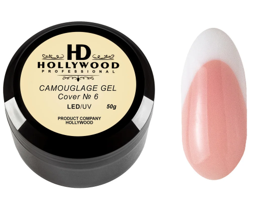 Гель Hollywood Camouflage LED Gel Cover №6 50 мл