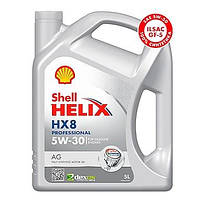 Моторна олія Shell Helix HX8 AG SAE 5W-30 LSAC GF-5, ACEA A5/B5 GM dexos Gen2 (5л.) 550054289