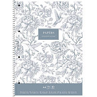 Коледж-блок A4+ 80 аркушів лінія, білий блок A4-080-6700L/Школярик (топ-3)