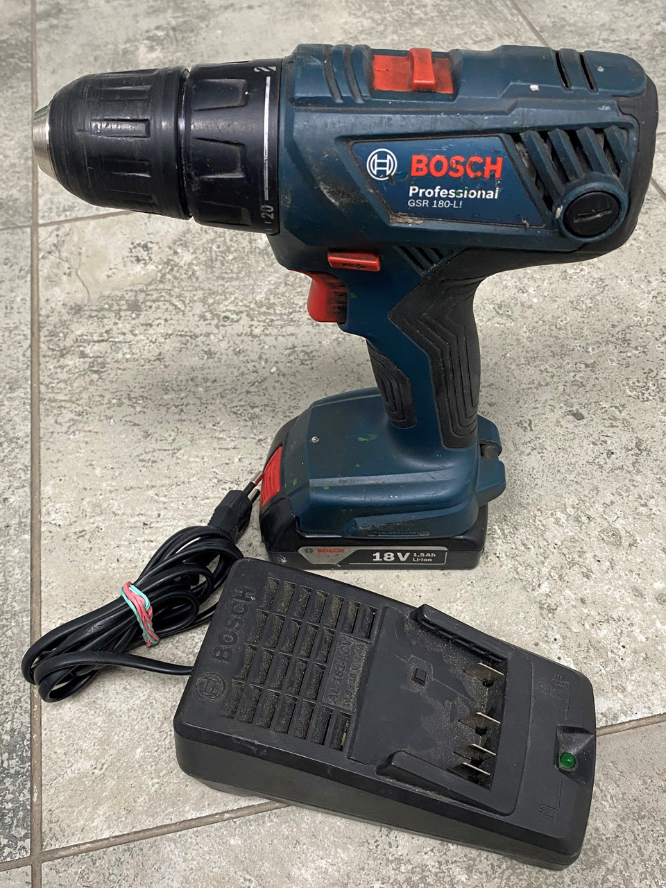 Шурупокрут БУ Bosch Professional GSR 180-LI