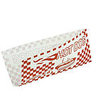 Паперовий пакет куточок Hot dog червона клітина 200х85 мм (500 шт.), фото 6