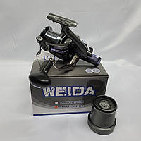 Катушка cиловая Weida (Kaida)MTR-9000 (передний фрикцион, безконечний винт, конусная шпуля, 10+1ВВ)