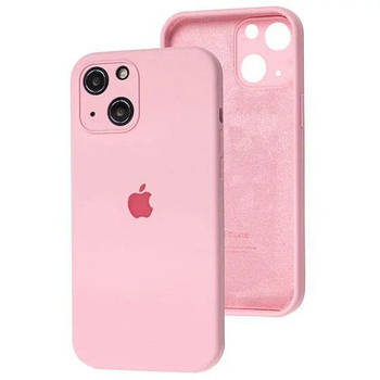 Чохол Silicone Full case Camera Protective для IPhone 14 Plus Pink (05) рожевий