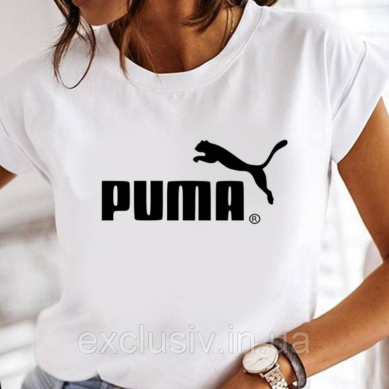 Жіноча футболка Пума. Жіноча футболка Puma