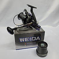 Катушка cиловая Weida (Kaida)MTR-8000 (передний фрикцион, безконечний винт, конусная шпуля, 10+1ВВ)