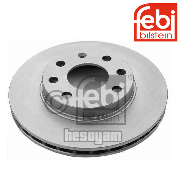 Гальмівний диск Lanos, Nexia, Vectra A, Kadett E, Ascona C, Astra F, Combo, Corsa, Tigra-B Febi Bilstein 02806, фото 1