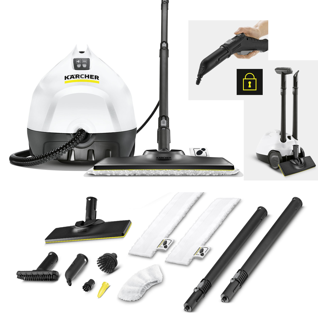 Пароочисник Karcher SC 2 Easyfіx Premium (1.512-090.0) (1500 Вт, 3.2 Бар, Німеччина), фото 1