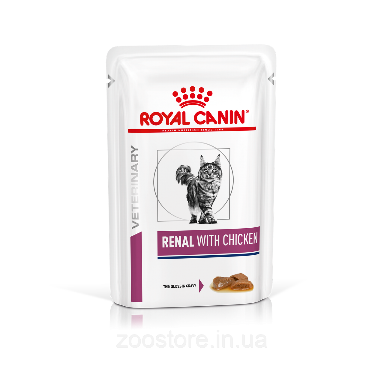 Корм вологий Royal Canin для котів Renal with Chicken 85 g