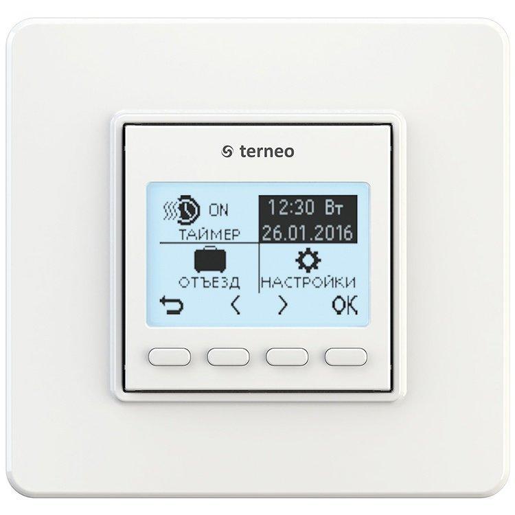 Програмований Терморегулятор terneo pro, білий, фото 1