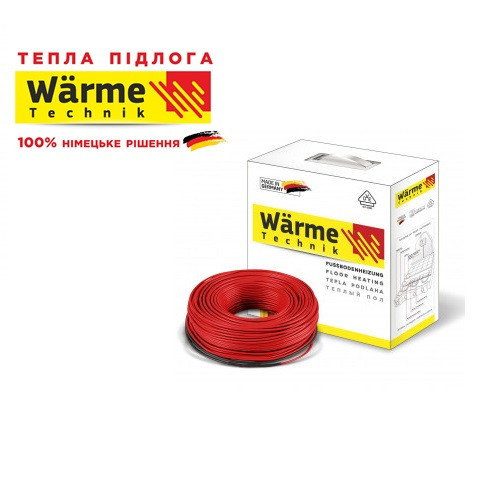 Warme Technik Twin Flex Cable 75 Вт, 5 м тепла підлога, нагрівальний кабель (комплект)