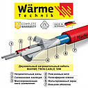 Комплект Wärme Twin cable 450 W 25 м (2,5-3,8 м2) тепла підлога, нагрівальний кабель, фото 5