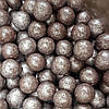 Хрусткі кульки в молочному шоколаді 14-16 мм Silver, Smet, 50 г, фото 2