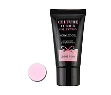 Акрил-гель Couture Colour Acrylic Gel Light Pink, блідо-розовий, 30 мл