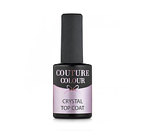 Топ для гель-лака без липкого шару Couture Colour Crystal Top Coat криво-прозорий, 9 мл