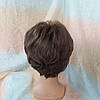 Перука короткий каскад з термоволосся темно-русявий RG 9713 - 8, фото 3