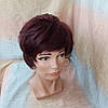 Перука короткий каскад з термоволосся бургунд RG 9713-99Т, фото 6
