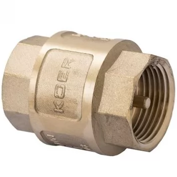 Зворотний клапан ∅ 3/4", латунний шток (стандарт)