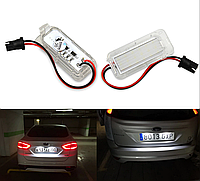 LED подсветка номера для FORD (Форд) Focus MK2/3, Fiesta MK6, Mondeo MK4, S-Max MK1, C-Max MK2, Kuga, Galaxy