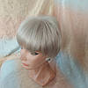 Перука коротка із термоволосся сріблястий блонд CXD812-ARCTIC, фото 7