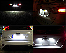 LED підсвітка номера для FORD (Форд) Edge Escape Focus Fiesta Mondeo S-Max C-Max B-Max Ranger Kuga Galaxy, фото 2