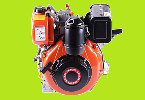 Двигун 178FE - (під шпонку Ø25 мм) (6 к. с.) з електростартером