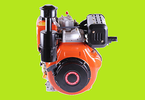 Двигун 186F - (під шпонку Ø25 мм) (9 к. с.)