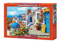 Настольная игра Castorland puzzle Пазл Весна на Санторини, Греция, 2000 эл. (c-200603)